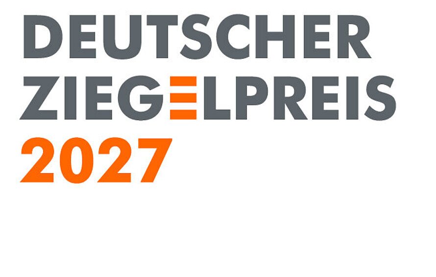 Logo Deutscher Ziegelpreis 2027